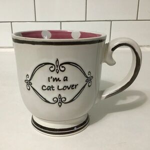 “I’m A Cat Lover” Ceramic Stoneware Mug By Spectrum Designz